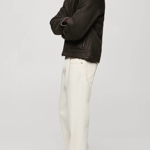 Mango REVERSIBLE SHEEPSKIN JACKET - Picture 4 of 12